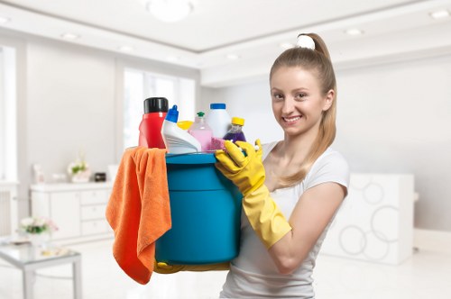 Team member reviewing workplace safety procedures